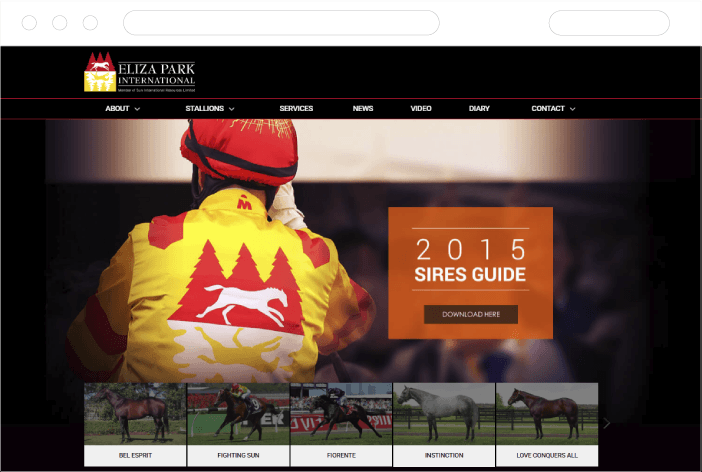 Eliza Park Homepage
